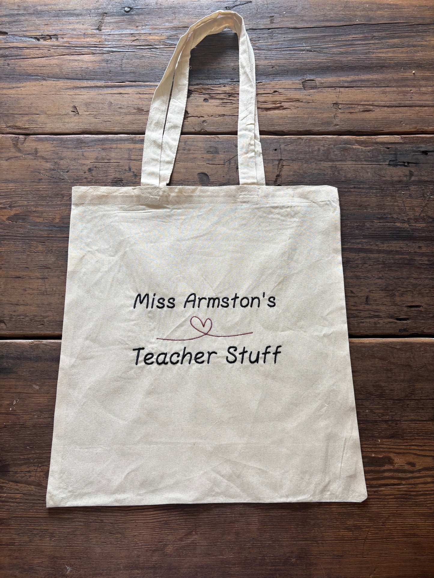 Teacher Tote Bag