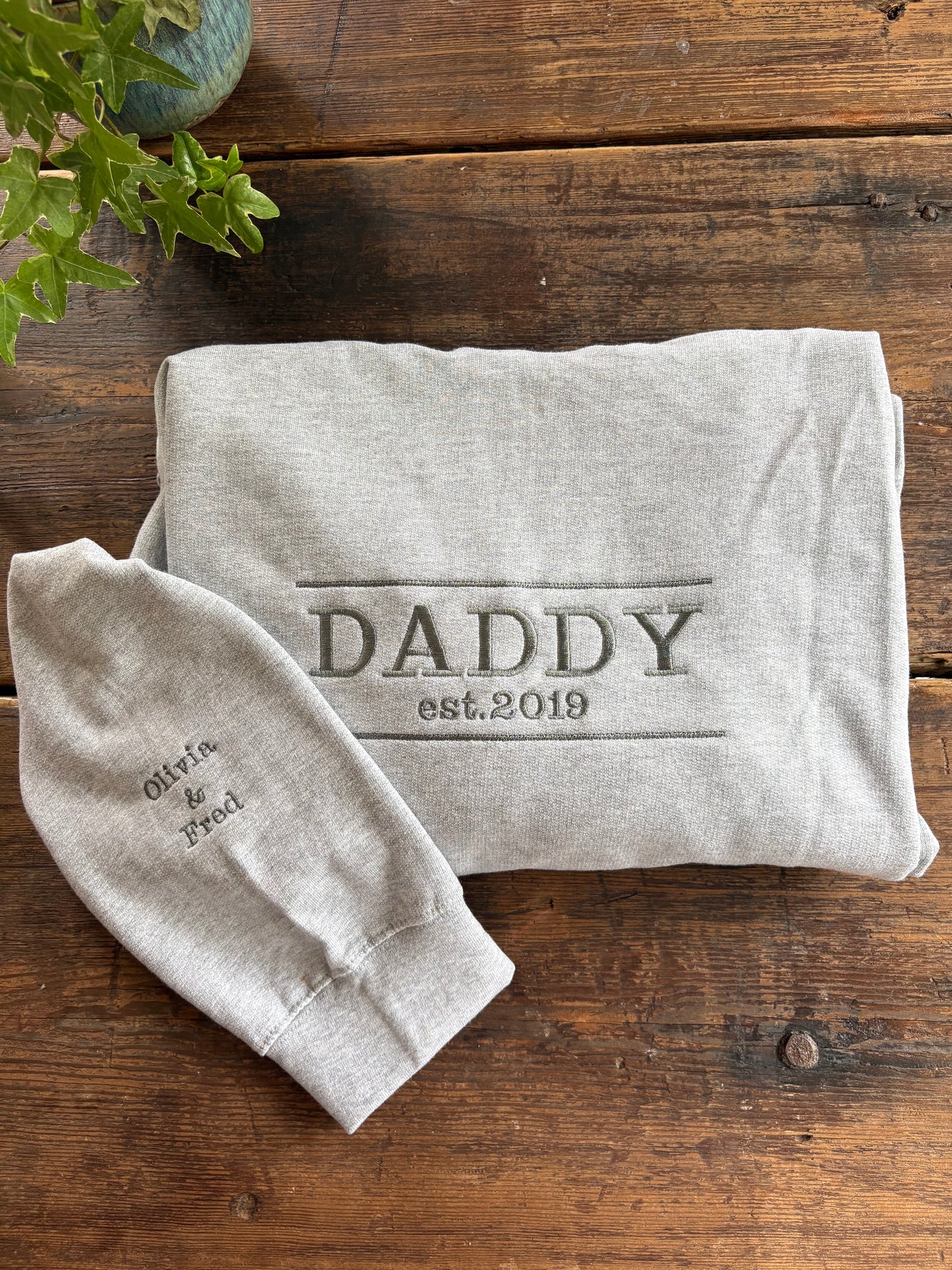 Daddy/Dad Personalised Hoodie