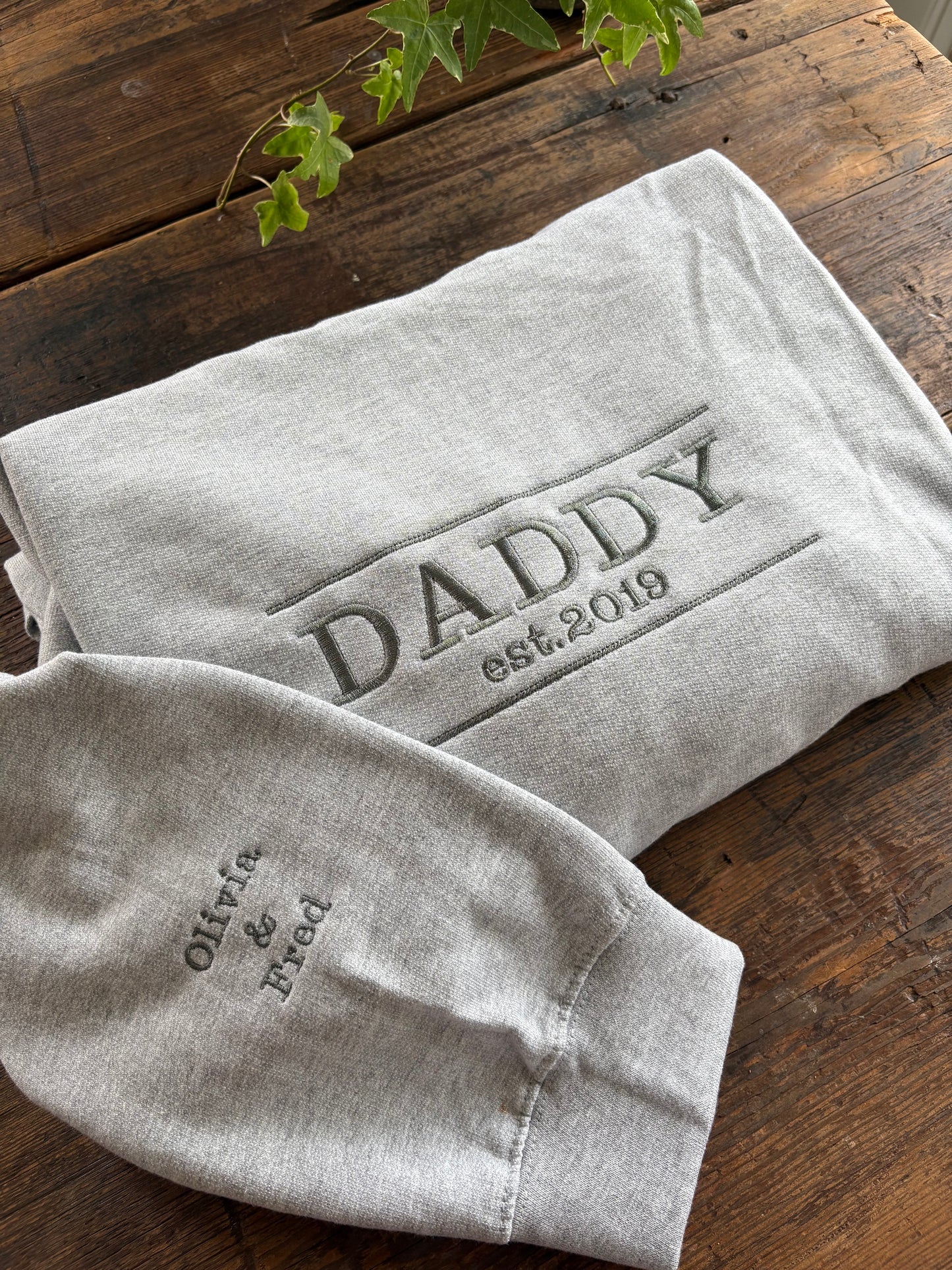 Daddy/Dad Personalised Hoodie